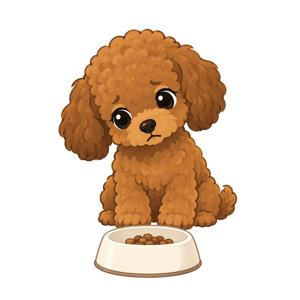 ここあ(トイプードル)のイラスト